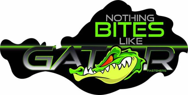 Gator Fasteners - Gator Fasteners Sticker - Image 1