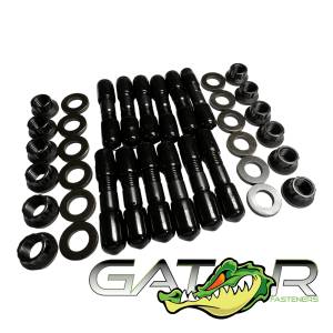 Gator Fasteners - Gator Fasteners Heavy Duty Exhaust Manifold Stud Kit for Dodge/Ram (1994-23) 5.9L & 6.7L Cummins Diesel (Black Oxide) - Image 2
