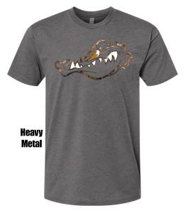 Gator Fasteners - Gator Fasteners Brown Camo Gator Head T-Shirt - Image 3