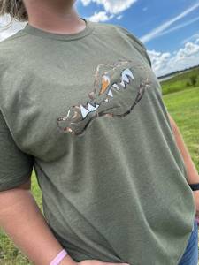 Gator Fasteners - Gator Fasteners Brown Camo Gator Head T-Shirt - Image 15